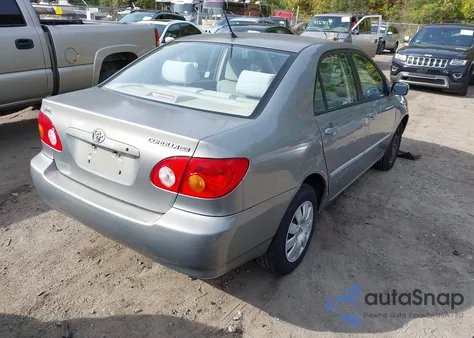2004 Toyota Corolla Le из США, поврежденный, VIN JTDBR32E042034801